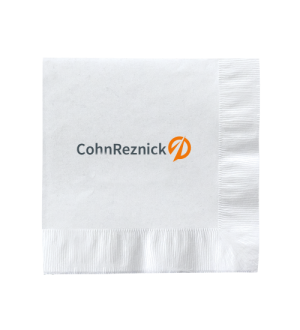 White Cocktail Napkin